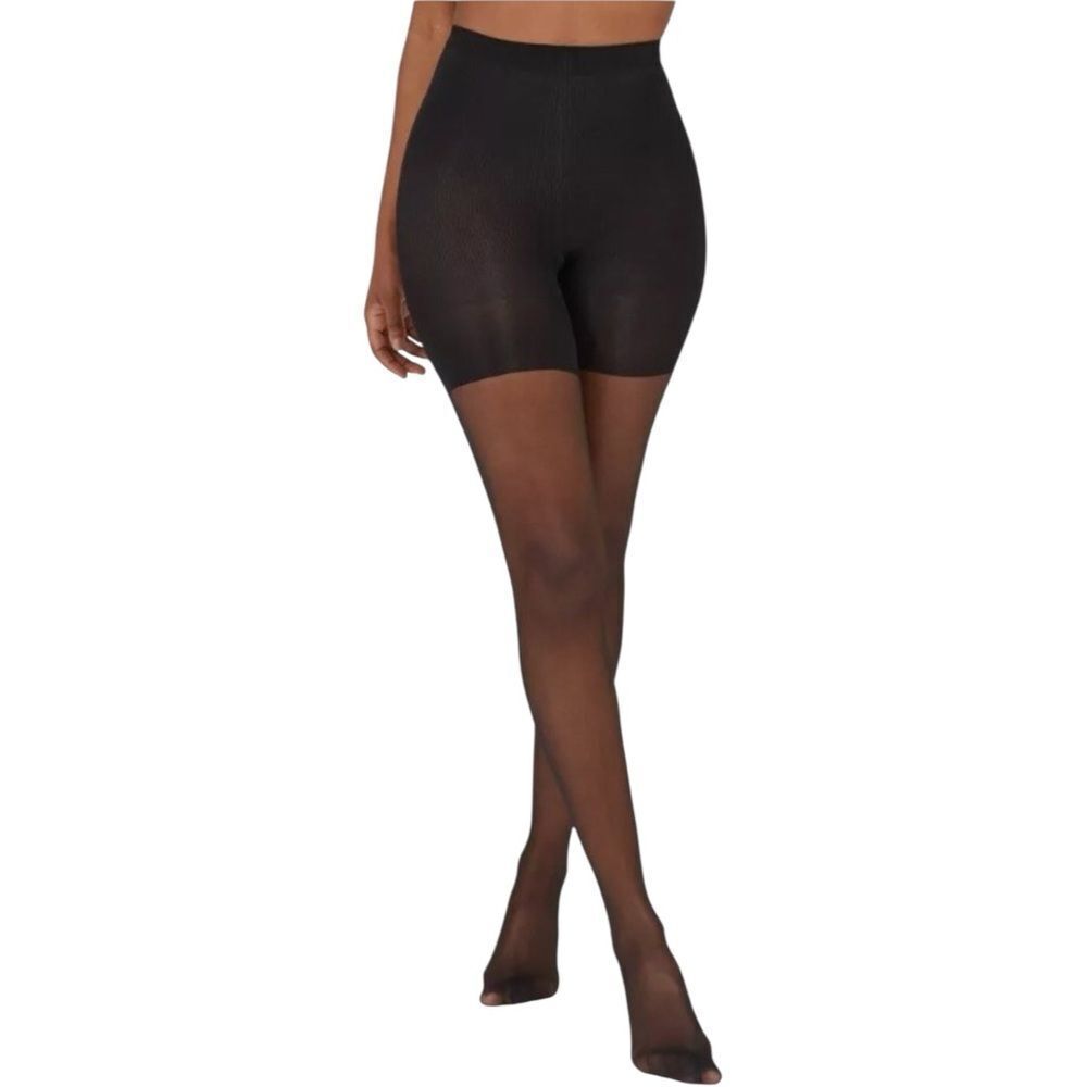 🤯5/$25🤯 Assets By SPANX Black Shaping Pantyhose Size 1